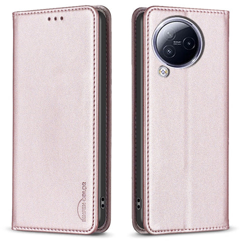BINFEN COLOR BF18 For Xiaomi Civi 3 5G Magnetic Leather Flip Cover Phone Case with Card Holder