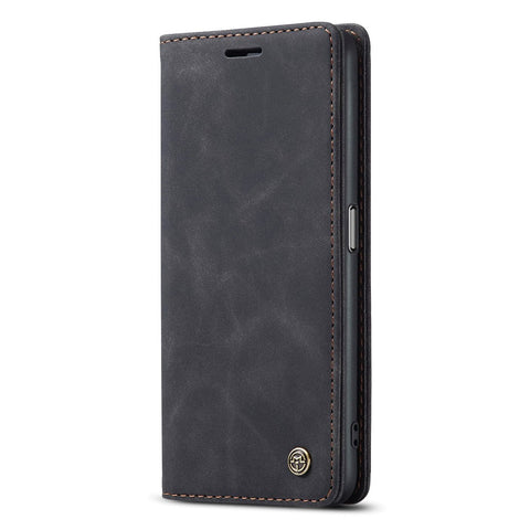 CASEME 013 Series Leather Case for Oppo A57 4G / A57s 4G / A57e 4G / A77 4G / A77s 4G / OnePlus Nord N20 SE 4G Wallet Stand Phone Cover