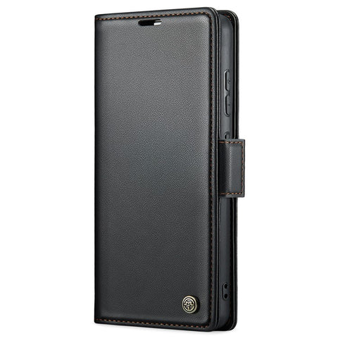 For Samsung Galaxy S20 FE / S20 FE 5G / S20 FE 2022 / S20 Lite Leather Case CASEME 023 RFID Blocking 3 Card Slot Mobile Cover