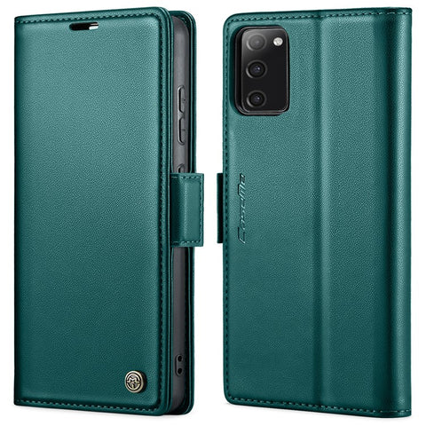 For Samsung Galaxy S20 FE / S20 FE 5G / S20 FE 2022 / S20 Lite Leather Case CASEME 023 RFID Blocking 3 Card Slot Mobile Cover