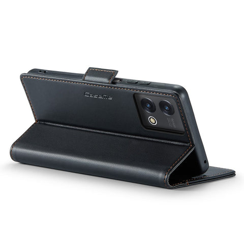 For Motorola Moto G Stylus 5G (2023) Leather Case CASEME 023 RFID Blocking 3 Card Slot Mobile Cover