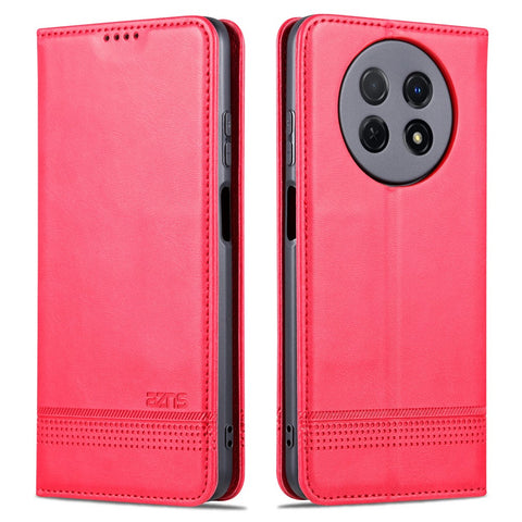 AZNS For Huawei Enjoy 60X Magnetic Closing Anti-Scratch PU Leather Phone Case Flip Wallet Stand Cover