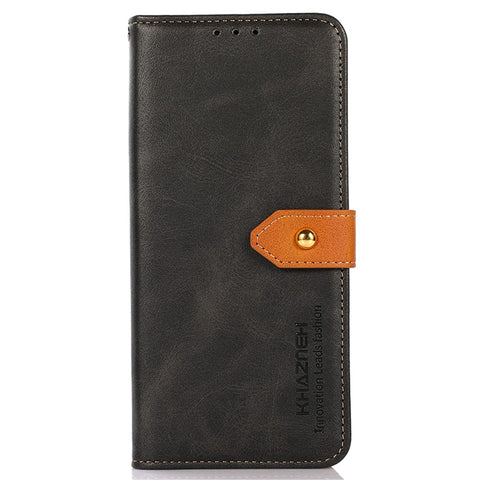 KHAZNEH For OnePlus Nord 3 5G / Ace 2V Cowhide Texture PU Leather Case Phone Shell Phone Stand Cover Wallet