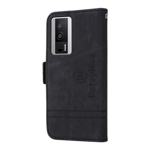 BETOPNICE 001 For Xiaomi Redmi K60 5G / K60 Pro 5G / Poco F5 Pro 5G PU Leather Phone Cover Shockproof Case