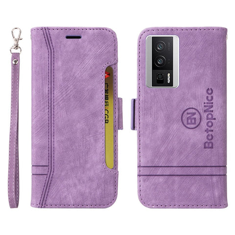 BETOPNICE 001 For Xiaomi Redmi K60 5G / K60 Pro 5G / Poco F5 Pro 5G PU Leather Phone Cover Shockproof Case