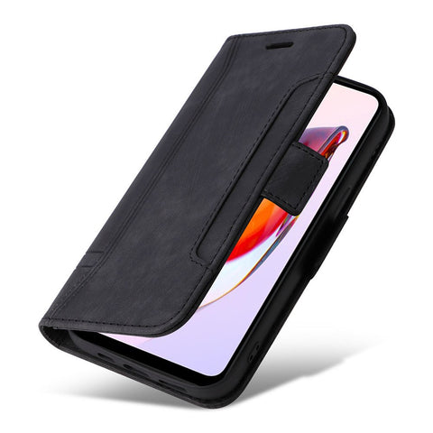 BETOPNICE 001 For Xiaomi Redmi 12C 4G / 11A 4G / Poco C55 4G Wallet Phone Case Shockproof PU Leather Cover