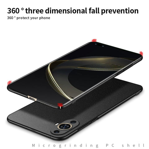 MOFI Shield Matte Series For Huawei nova 11 Pro / nova 11 Ultra Shockproof Matte Phone Cover Hard PC Phone Case