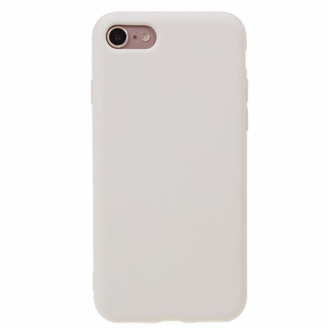For iPhone 7 / 8 / SE (2020) / SE (2022) Candy Color Matte Phone Case Anti-scratch TPU Cover