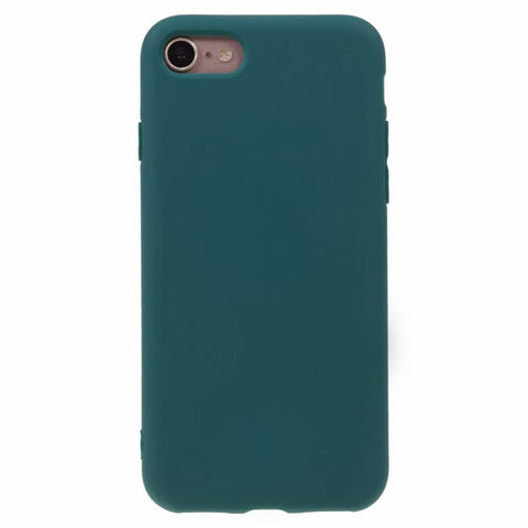 For iPhone 7 / 8 / SE (2020) / SE (2022) Candy Color Matte Phone Case Anti-scratch TPU Cover