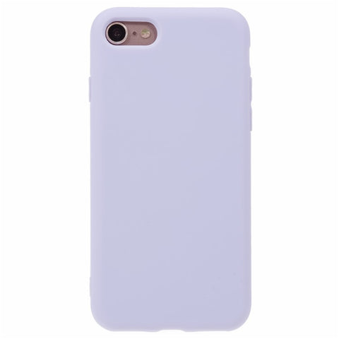 For iPhone 7 / 8 / SE (2020) / SE (2022) Candy Color Matte Phone Case Anti-scratch TPU Cover