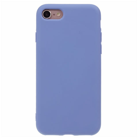 For iPhone 7 / 8 / SE (2020) / SE (2022) Candy Color Matte Phone Case Anti-scratch TPU Cover