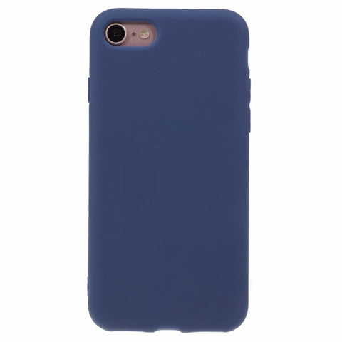 For iPhone 7 / 8 / SE (2020) / SE (2022) Candy Color Matte Phone Case Anti-scratch TPU Cover