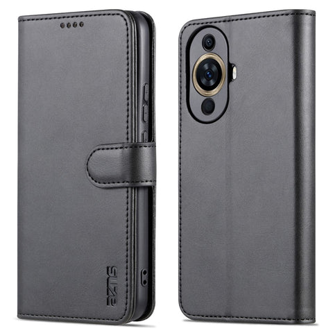 AZNS For Huawei nova 11 Ultra / nova 11 Pro Anti-Dust PU Leather Phone Cover Stand Wallet Case