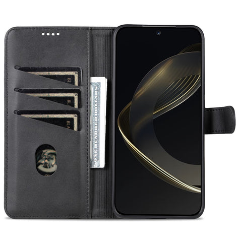 AZNS For Huawei nova 11 Ultra / nova 11 Pro Anti-Dust PU Leather Phone Cover Stand Wallet Case
