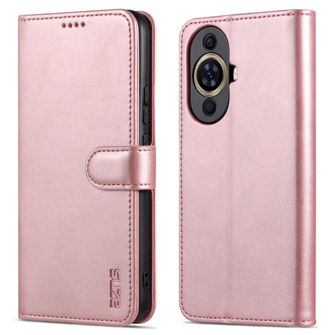 AZNS For Huawei nova 11 Ultra / nova 11 Pro Anti-Dust PU Leather Phone Cover Stand Wallet Case