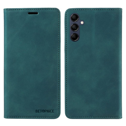 BETOPNICE 003 RFID Blocking Phone Cover For Samsung Galaxy F14 5G / M14 5G , PU Leather Stand Wallet Mobile Phone Case