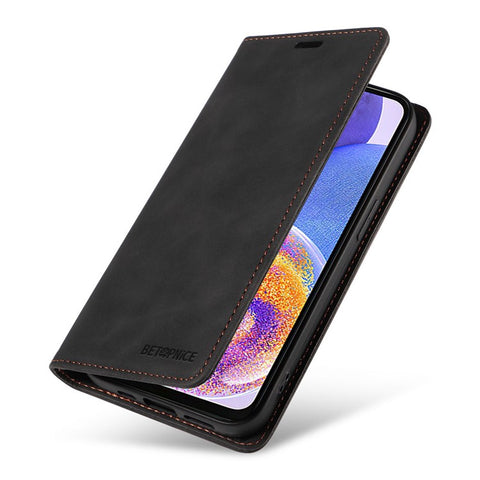 BETOPNICE 003 For Samsung Galaxy A23 4G / A23 5G (Global Version) / F23 5G / M23 5G/M13 4G RFID Blocking Stand PU Leather Cover Magnetic Wallet Case