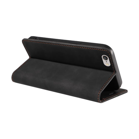 BETOPNICE 003 For iPhone 6 Plus / 7 Plus / 8 Plus / 6s Plus TPU+PU Leather Stand Cover RFID Blocking Wallet Cell Phone Case