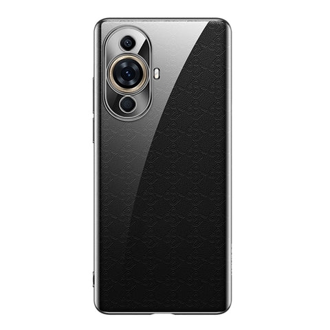 SULADA For Huawei nova 11 Pro / nova 11 Ultra Electroplating Straight Edge Clear Phone Case TPU Anti-scratch Cover