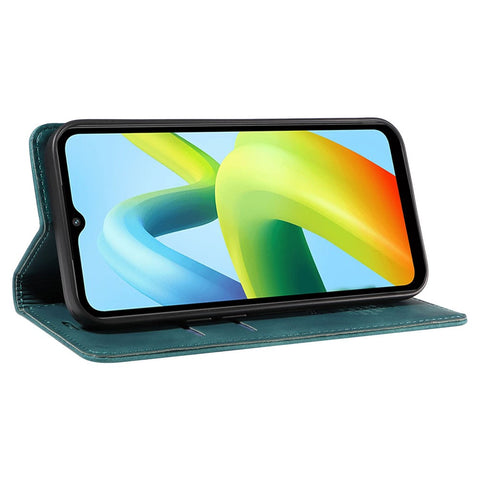 BETOPNICE 003 For Xiaomi Redmi A1+ 4G / A2+ 4G / Poco C50 4G / Poco C51 4G RFID Blocking Phone Wallet Leather Stand Case (with Fingerprint Hole)