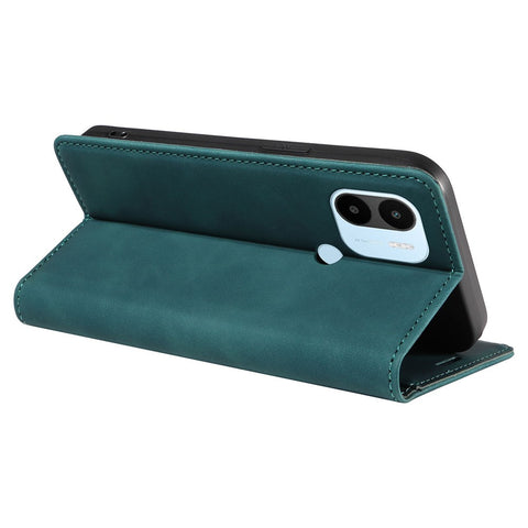 BETOPNICE 003 For Xiaomi Redmi A1+ 4G / A2+ 4G / Poco C50 4G / Poco C51 4G RFID Blocking Phone Wallet Leather Stand Case (with Fingerprint Hole)