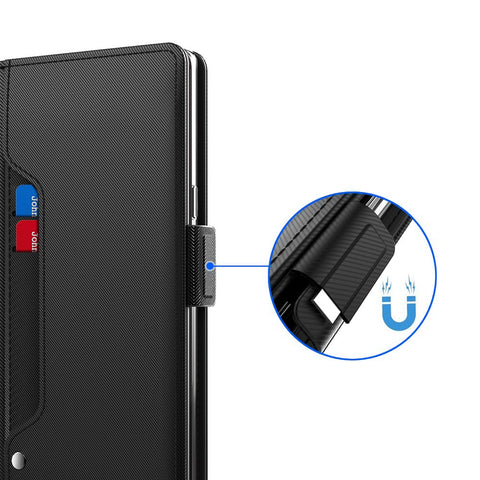 For Xiaomi Redmi Note 12R Pro 5G Slim-Fit Mirror Design Cell Phone Cover Card Holder Leather Stand Case