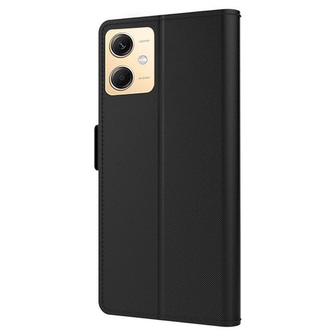 For Xiaomi Redmi Note 12R Pro 5G Slim-Fit Mirror Design Cell Phone Cover Card Holder Leather Stand Case