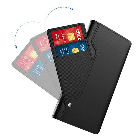 PU Leather Phone Case for Samsung Galaxy F14 5G , Mirror Phone Stand Cover with Card Holder