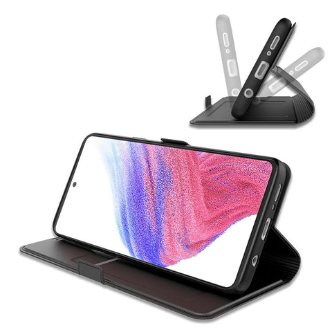 For Samsung Galaxy F14 5G Magnetic PU Leather Stand Phone Cover Case Card Slot with Inner TPU Shell