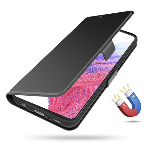 For Samsung Galaxy F14 5G Magnetic PU Leather Stand Phone Cover Case Card Slot with Inner TPU Shell
