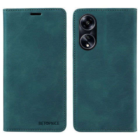 BETOPNICE 003 For Oppo A1 5G / A98 5G / F23 5G Leather Phone Case RFID Blocking Wallet Stand Anti-drop Cover