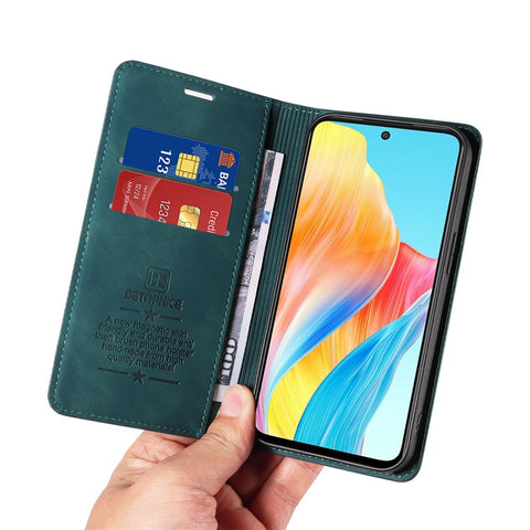 BETOPNICE 003 For Oppo A1 5G / A98 5G / F23 5G Leather Phone Case RFID Blocking Wallet Stand Anti-drop Cover