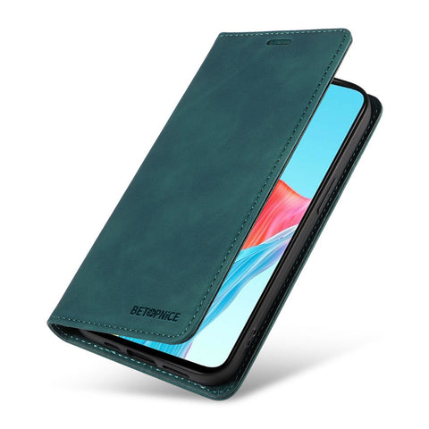 BETOPNICE 003 For Oppo A1 5G / A98 5G / F23 5G Leather Phone Case RFID Blocking Wallet Stand Anti-drop Cover