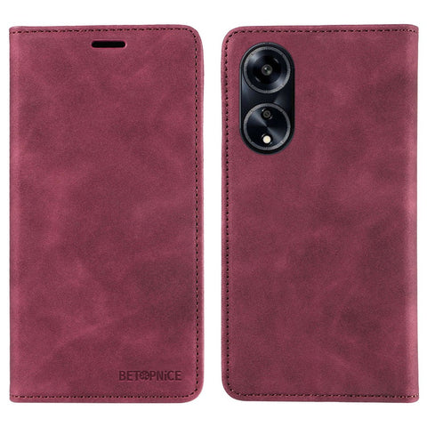 BETOPNICE 003 For Oppo A1 5G / A98 5G / F23 5G Leather Phone Case RFID Blocking Wallet Stand Anti-drop Cover