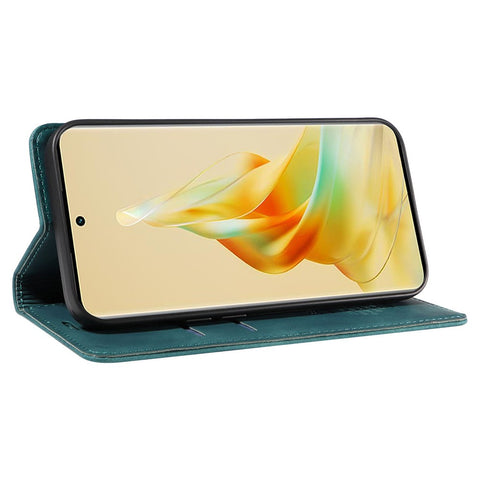 BETOPNICE 003 For Oppo Reno8 T 4G Shockproof Leather Phone Case RFID Blocking Wallet Stand Cover
