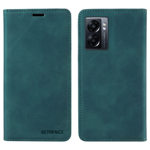 BETOPNICE 003 For Oppo A56s 5G / A57 (2022) 5G / A77 5G / K10 5G / A57 4G / A57e 4G / A57s 4G / A77 4G / Realme Q5i / Narzo 50 5G / V23 5G / OnePlus Nord N20 SE 4G Leather Phone Case