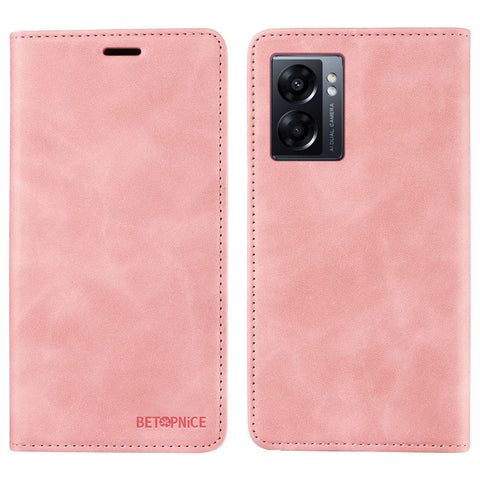 BETOPNICE 003 For Oppo A56s 5G / A57 (2022) 5G / A77 5G / K10 5G / A57 4G / A57e 4G / A57s 4G / A77 4G / Realme Q5i / Narzo 50 5G / V23 5G / OnePlus Nord N20 SE 4G Leather Phone Case