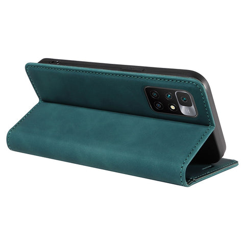 BETOPNICE 003 For Xiaomi Redmi Note 11 4G (MediaTek) / Redmi 10 4G (2021) / Redmi 10 2022 4G / 10 Prime RFID Blocking Phone Leather Case