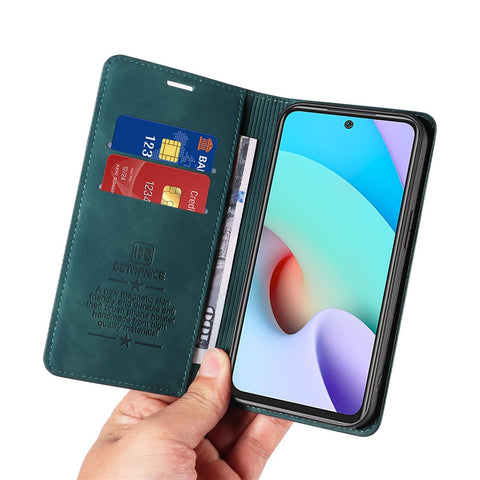 BETOPNICE 003 For Xiaomi Redmi Note 11 4G (MediaTek) / Redmi 10 4G (2021) / Redmi 10 2022 4G / 10 Prime RFID Blocking Phone Leather Case