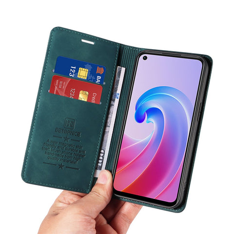 BETOPNICE 003 For Oppo Reno7 Z 5G / A96 (China) 5G / F21 Pro 5G / Reno7 Lite 5G / Reno8 Lite 5G / Reno8 Z 5G / OnePlus Nord N20 5G RFID Blocking Leather Case