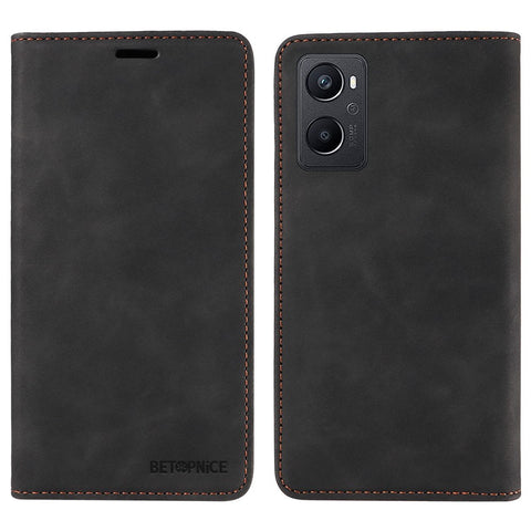 BETOPNICE 003 For Oppo Reno7 Z 5G / A96 (China) 5G / F21 Pro 5G / Reno7 Lite 5G / Reno8 Lite 5G / Reno8 Z 5G / OnePlus Nord N20 5G RFID Blocking Leather Case