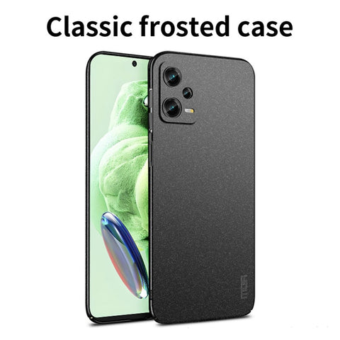 MOFI Shield Matte Series PC Phone Case for Xiaomi Redmi Note 12 Pro+ 5G / Note 12 Explorer 5G Phone Cover