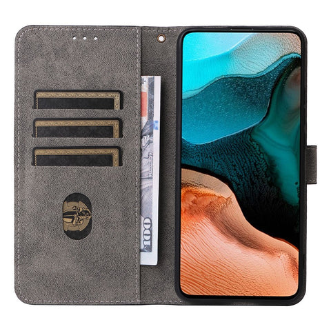For Xiaomi Poco F2 Pro / Redmi K30 Pro / K30 Pro Zoom / K30 Ultra Scratch Proof Cover RFID Blocking Wallet Leather Stand Case with Strap