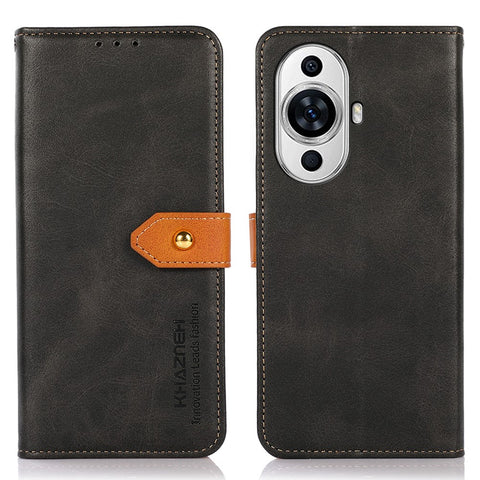 KHAZNEH For Huawei nova 11 Pro / nova 11 Ultra PU Leather Wallet Case Cowhide Texture Stand Phone Cover
