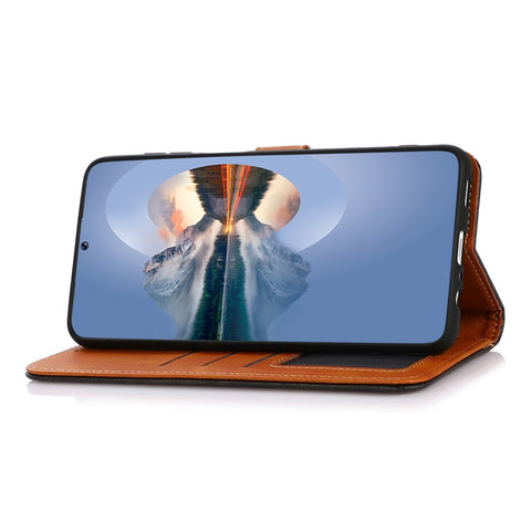 KHAZNEH For Huawei nova 11 Pro / nova 11 Ultra PU Leather Wallet Case Cowhide Texture Stand Phone Cover