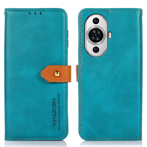 KHAZNEH For Huawei nova 11 Pro / nova 11 Ultra PU Leather Wallet Case Cowhide Texture Stand Phone Cover