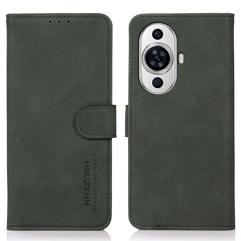 KHAZNEH For Huawei nova 11 / nova 12s 4G / nova 12 Lite 4G Textured PU Leather Protective Phone Case Wallet Stand Cover