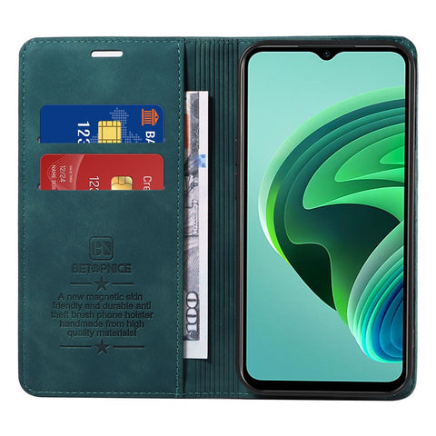 BETOPNICE 003 For Xiaomi Redmi 10 5G / Note 11E 5G / 10 Prime+ 5G / 11 Prime 5G Phone Flip Case Stand Leather RFID Blocking Wallet Cover