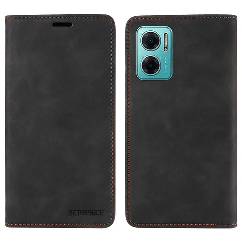 BETOPNICE 003 For Xiaomi Redmi 10 5G / Note 11E 5G / 10 Prime+ 5G / 11 Prime 5G Phone Flip Case Stand Leather RFID Blocking Wallet Cover