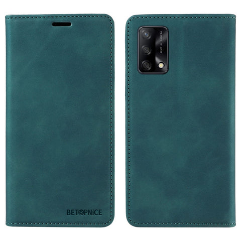 BETOPNICE 003 For Oppo A74 4G / F19 / F19s / A95 4G / Reno6 Lite RFID Blocking Flip Stand Leather Phone Case Wallet Cover